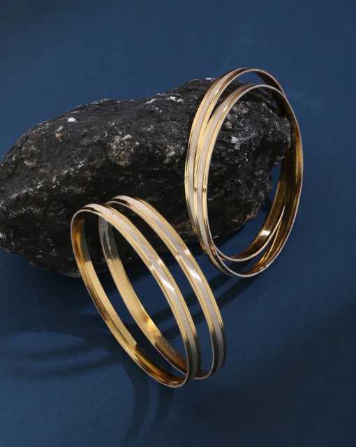 Jeevan Das & Sons Bangles set For Women & Girls (Gold, 2.6) (JS-14)