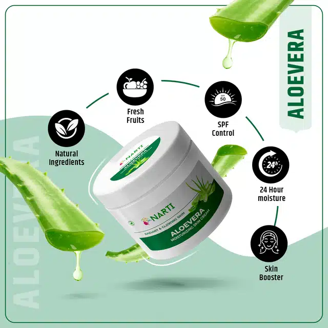 Narti Aloe Vera Face & Body Nourishing Cream (800 g)