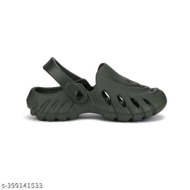 Clogs for Men (Olive, 6)