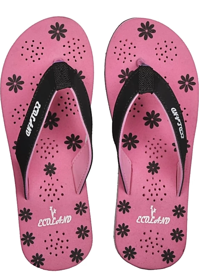 Slippers for Women (Pink, 4)