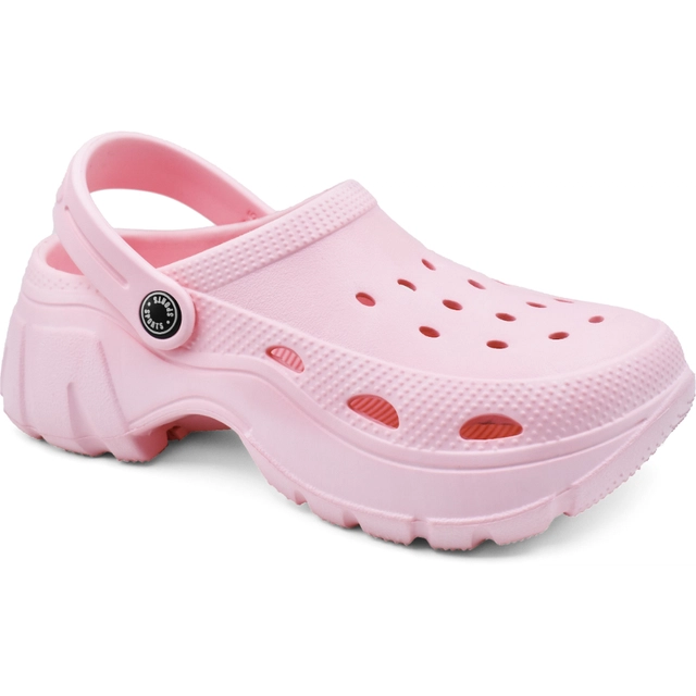 Textured Clogs For Women (Pink, 5)