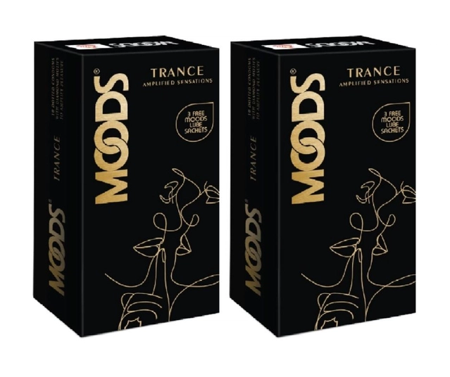 Mood Trance Amplified Sensations 10 Pcs Condoms (Pack of 2)