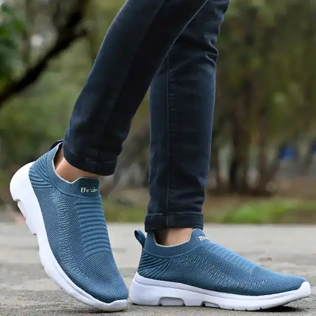 Birde Lightweight Sports Shoes For Mens (Blue, 6) (BRD-638)