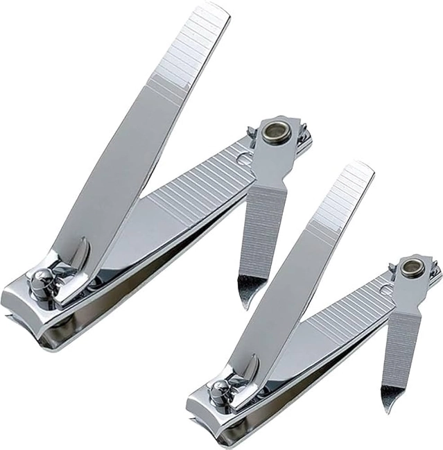 Fingers & Toe Nail Clipper Set, Sharp Stainless Steel Blade, Sturdy Nail Trimmer(pack of 2)-big&small