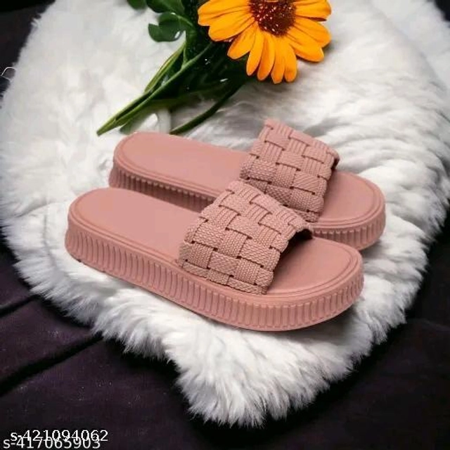 Sliders for Women (Peach, 3)