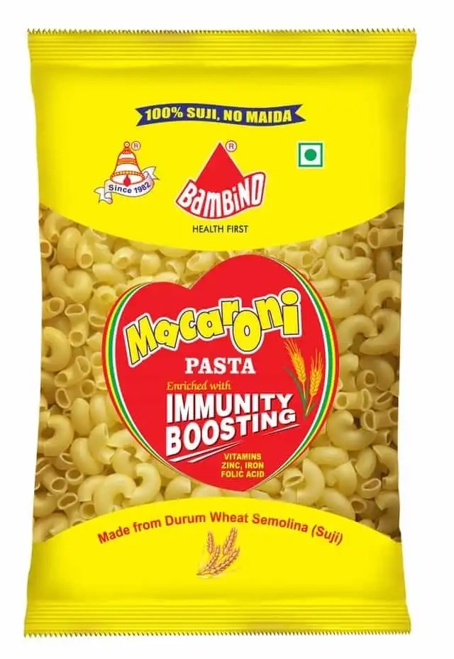 बैम्बिनो मैकरोनी पास्ता एल्बो 3X85 g (पैक ऑफ़ 3)