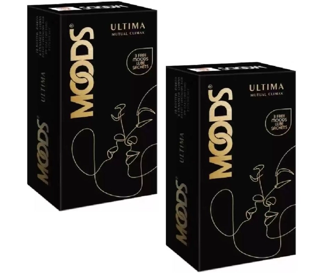 Mood Ultima Mutual Climax 10 Pcs Condoms (Pack of 2)