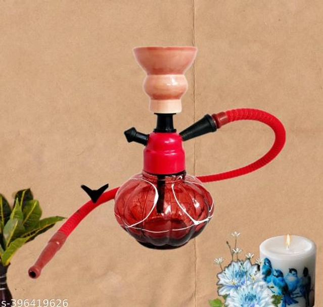 Aluminium Flavour Hookah Pot (Red)