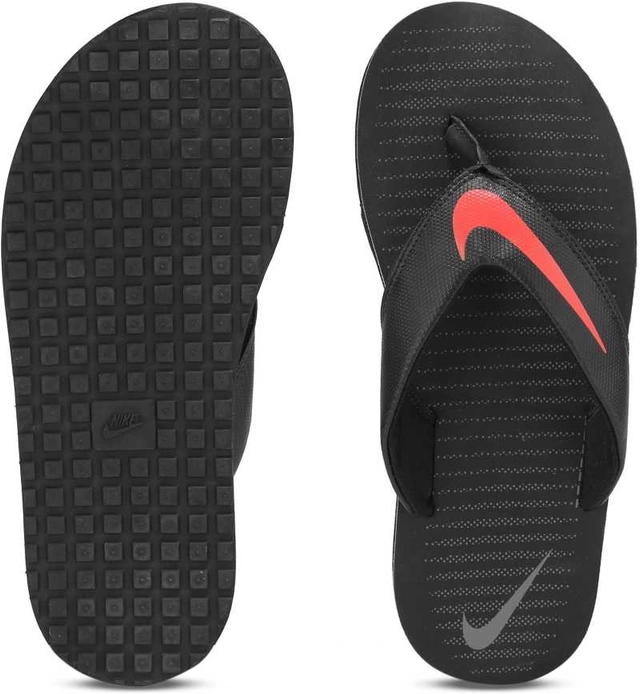 Flipflops for Men (Black & Red, 6)