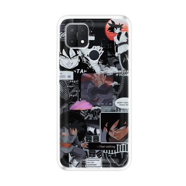 Silicone Printed Back Case for Oppo A15s (Multicolor)