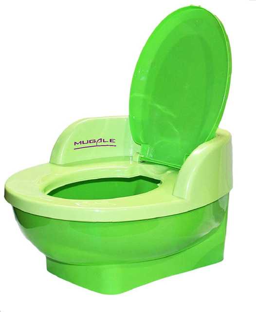 FABLE Elegant Baby Potty Seat (Green, Free Size) (S4)