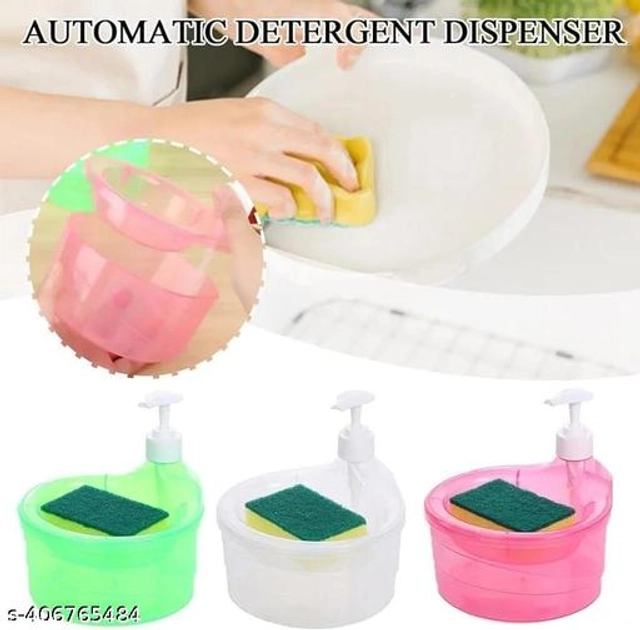 Liquid Soap Dispenser (Green, 1000 ml)