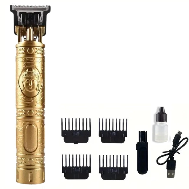 Plastic Trimmer for Men (Gold)