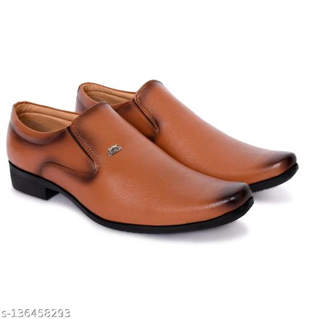 Formal Shoes for Men (Tan, 6)