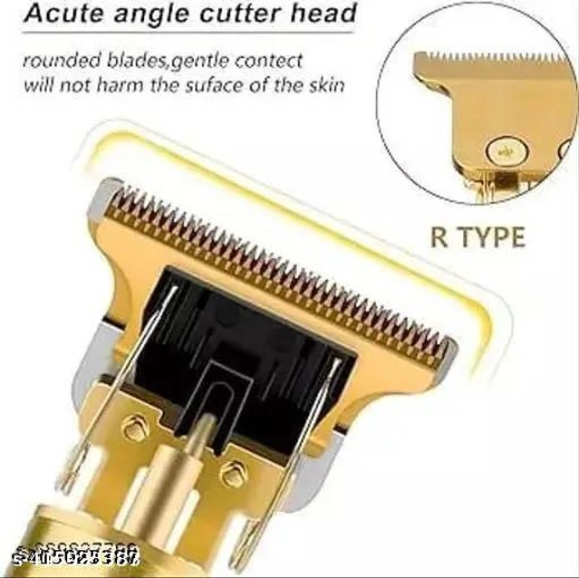 Metal Buddha Trimmer for Men (Gold)