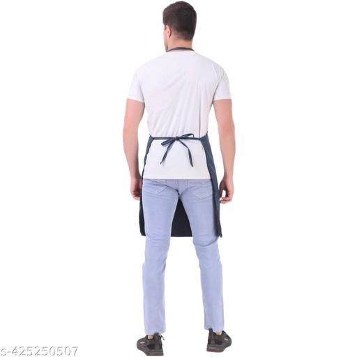 Polyester Apron for Men & Women (Blue)