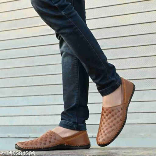 Loafers for Men (Tan, 9)