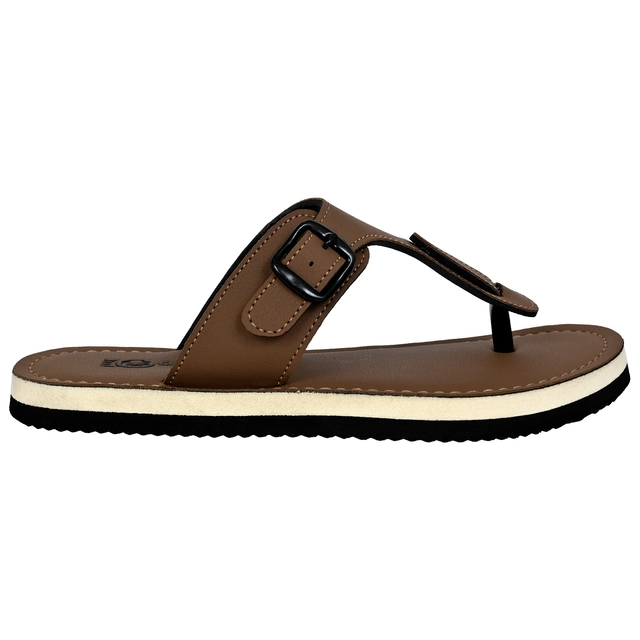 Flipflops for Men (Brown, 6)