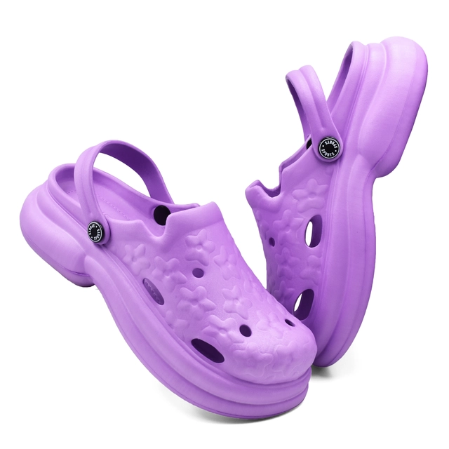 Clogs for Women (Lavender, 3)