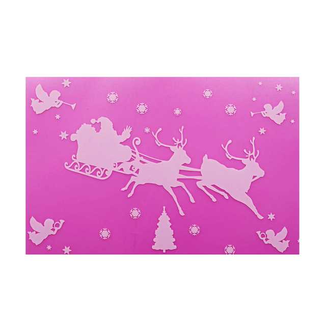 Multipurpose Refrigerator Mats (Pink, 12 X 17 Inch) (Pack of 8) (W-137)