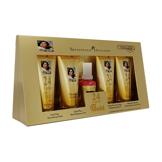 Shahnaz Husain Gold Skin Revival Facial Kit (40 g, Set of 1)