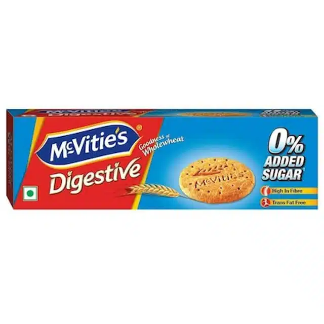 Mcvitie'S Digestive High Fibre Biscuits With Goodness Of