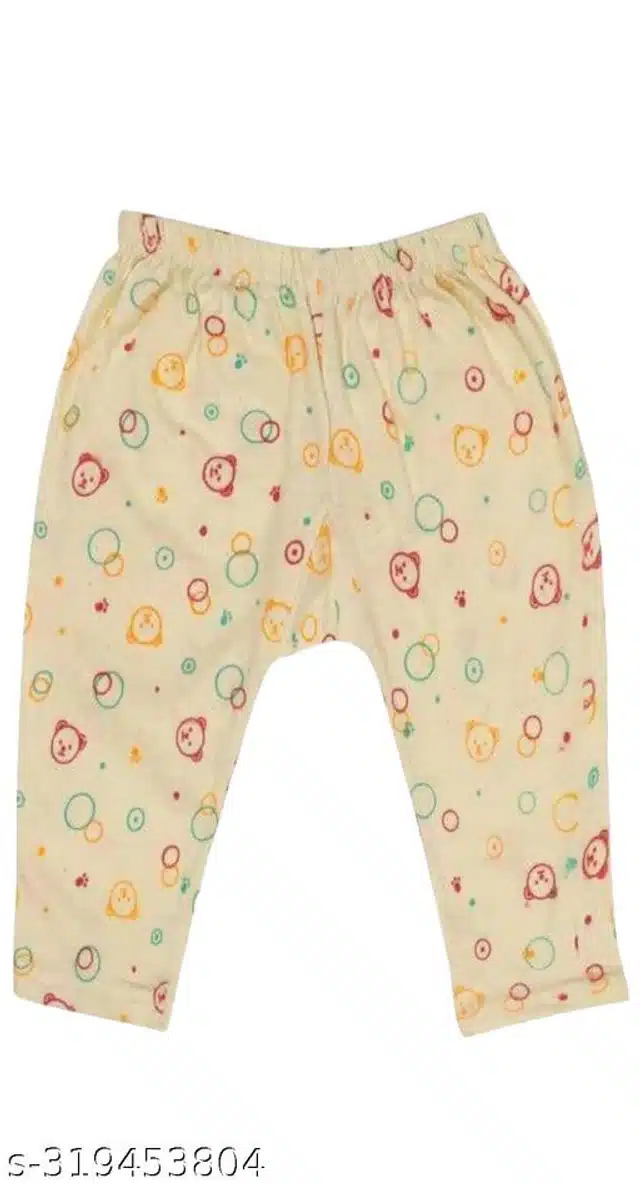 Cotton Pyjama for Kids (Multicolor, 0-3 Months) (Pack of 6)