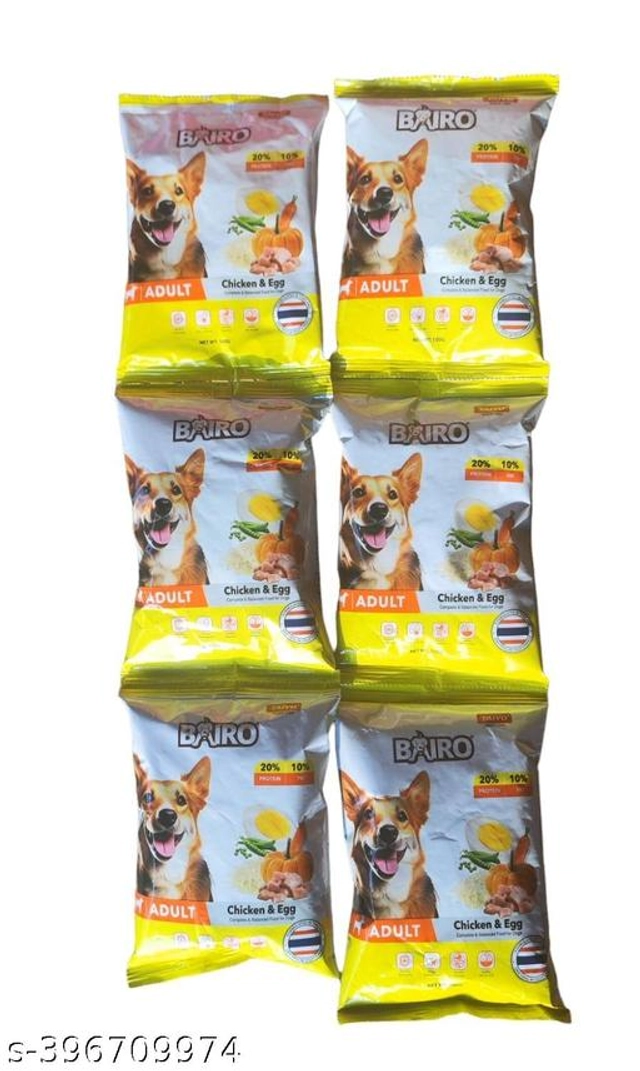 Bairo Chicken and Egg Pet Food for Dogs (100 g, Pack of 6)