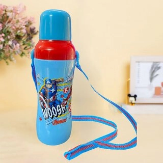 Plastic Printed Sipper Bottle (Multicolor, 500 ml)