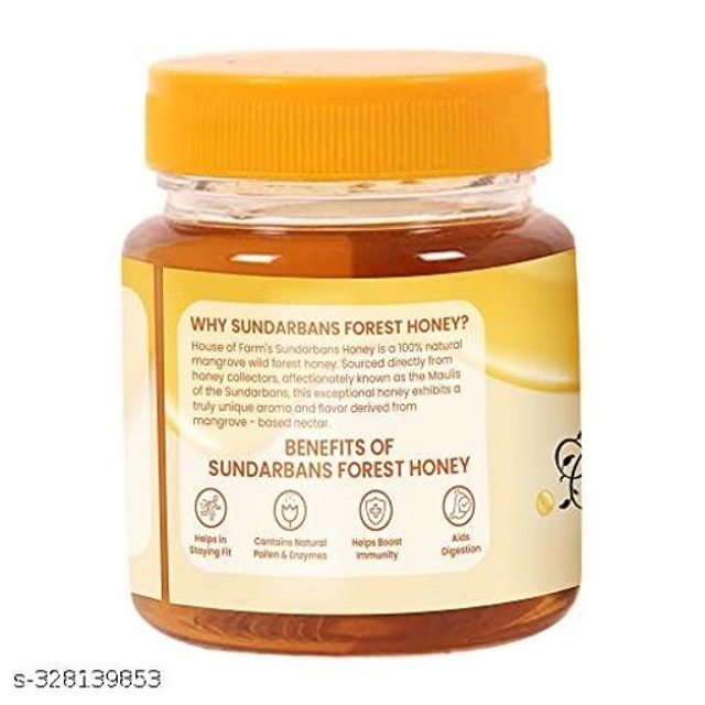 House Of Farms Sundarbans Wild Forest Honey (200 g, Pack of 2)