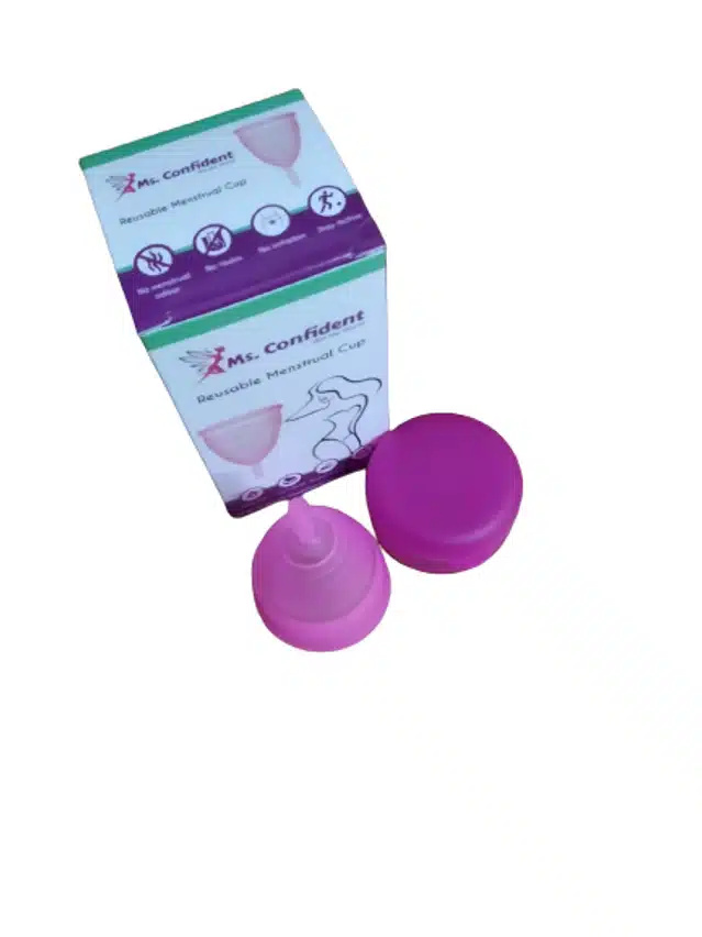 Reusable Menstrual Cup (Multicolor, 15 ml)