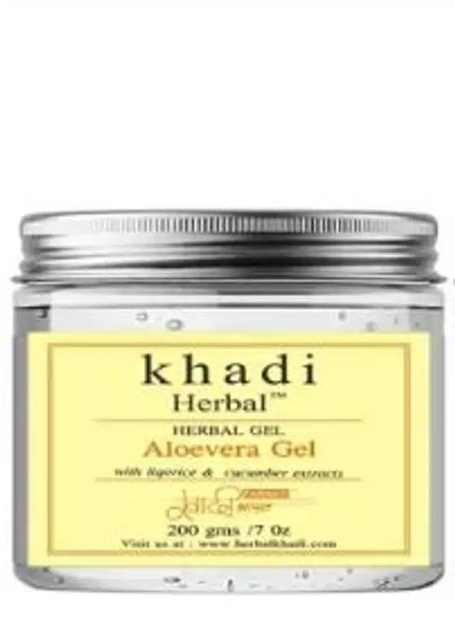 Khadi Herbal Transparent Aloe Vera Gel (200 g)