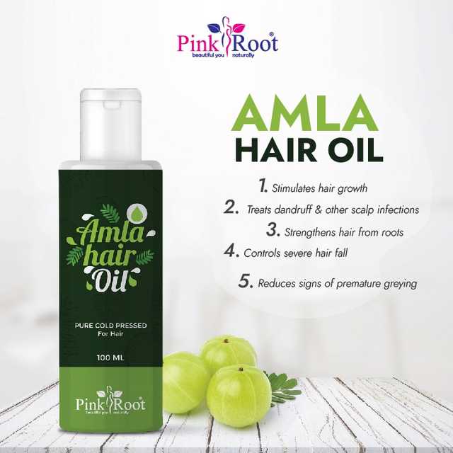 Pink Root Amla Hair Oil (Pack Of 1, 100 ml) (MI-72)