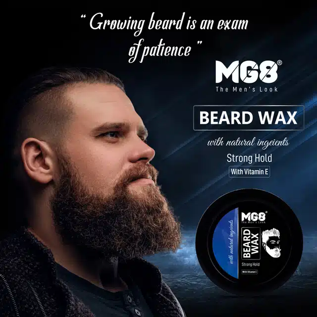 MG8 Beard and Mustache Style Wax Cream (80 g)