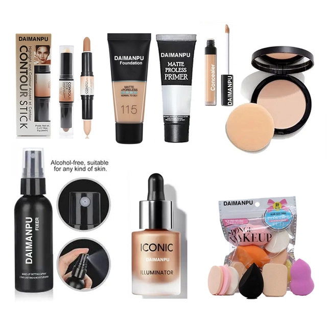 Face Makeup Combo (Set of 8)