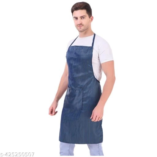 Polyester Apron for Men & Women (Blue)