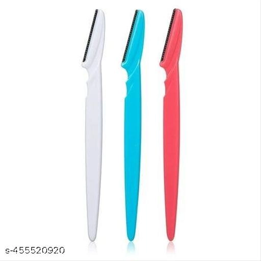 Eyebrow Shaping & Face Hair Razor (Multicolor, Pack of 3)