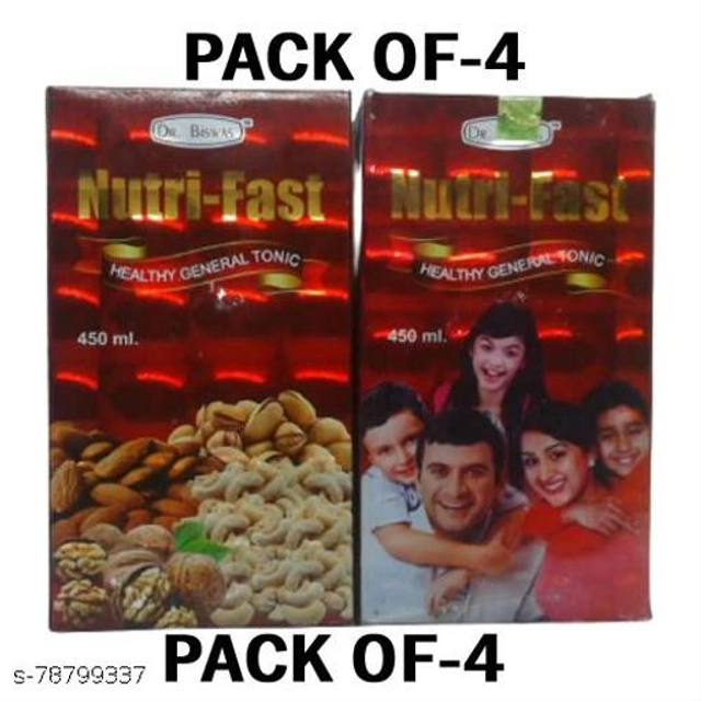 Nutri-Fast Ayurvedic Healthy General Tonic 450 Ml (Pack Of 4)