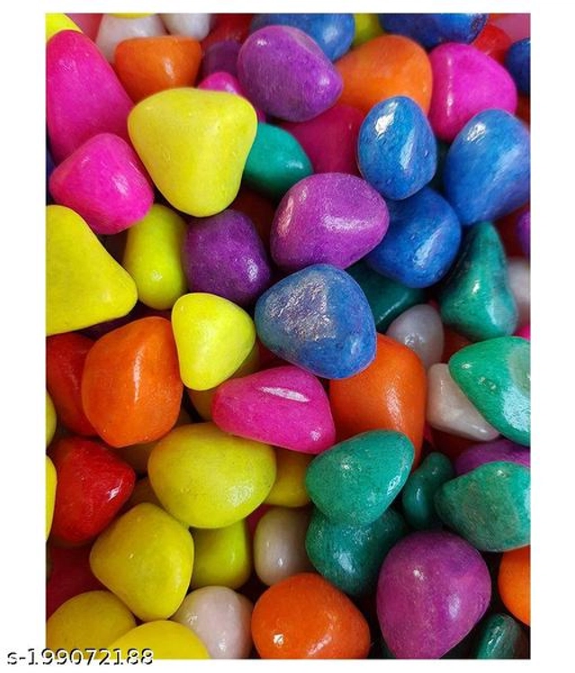 Decoration Pebbles Stones (Multicolor, 4000 g)