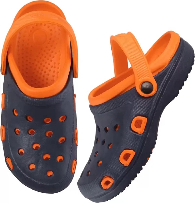 Clogs for Men (Orange, 6)