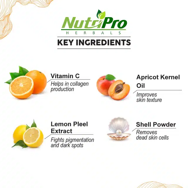 NutriPro Vitamin C Face Scrub (300 g)