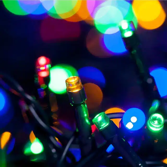 LED String Light for Festive Decoration (Multicolor, 15 m)