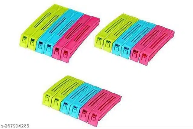 Sealing Clips (Multicolor, Pack Of 18)