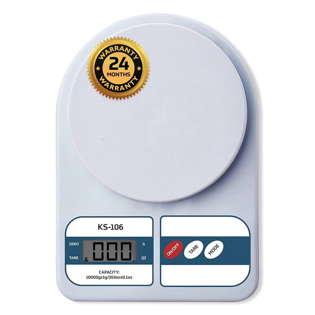 Digital Kitchen Weight Machine (White)