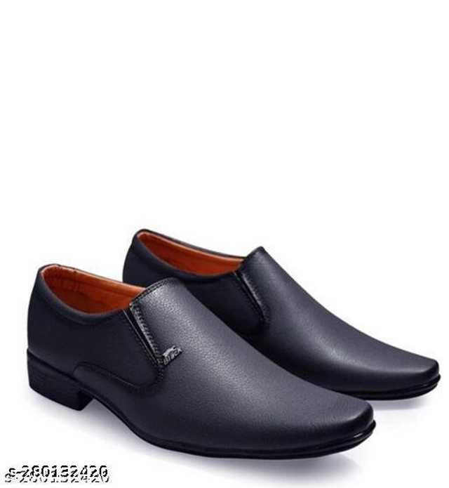 Formal Shoes for Men (Black, 6)