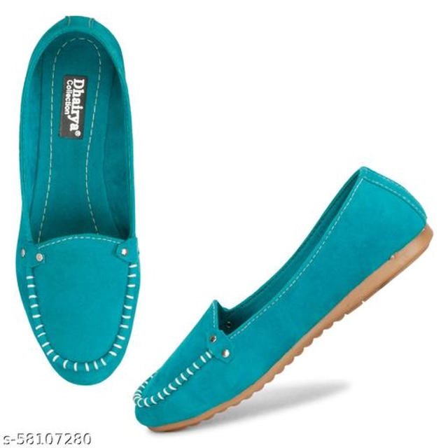 Loafers for Women (Sky Blue, 3)