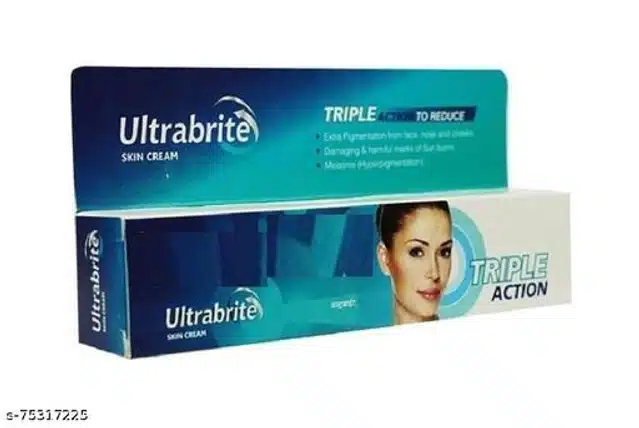 Ultrabrite Moisturizer Cream for Women (Pack of 2, 25 g)