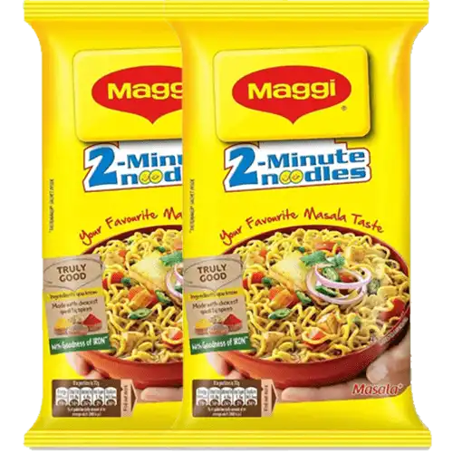 मैगी 2 मिनट इंस्टेंट मसाला नूडल्स 2X140 g (सेट ऑफ़ 2)