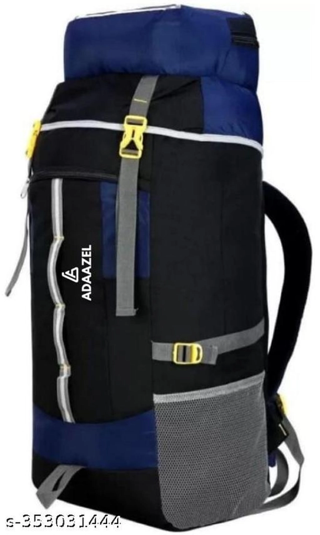 Hiking Backpack for Men & Women (Navy Blue & Black)