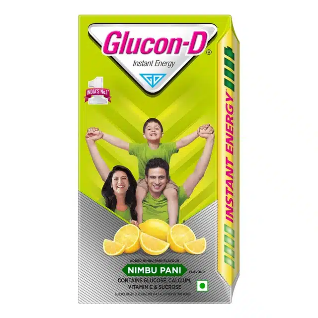 Glucon-D Nimbu Pani Flavoured Drink 1 kg (Refill)